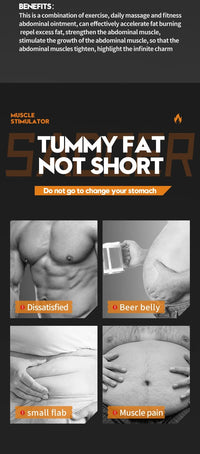 Six Pack Toner Body Building Cream