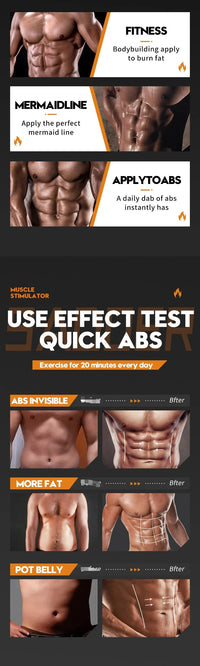Six Pack Toner Body Building Cream